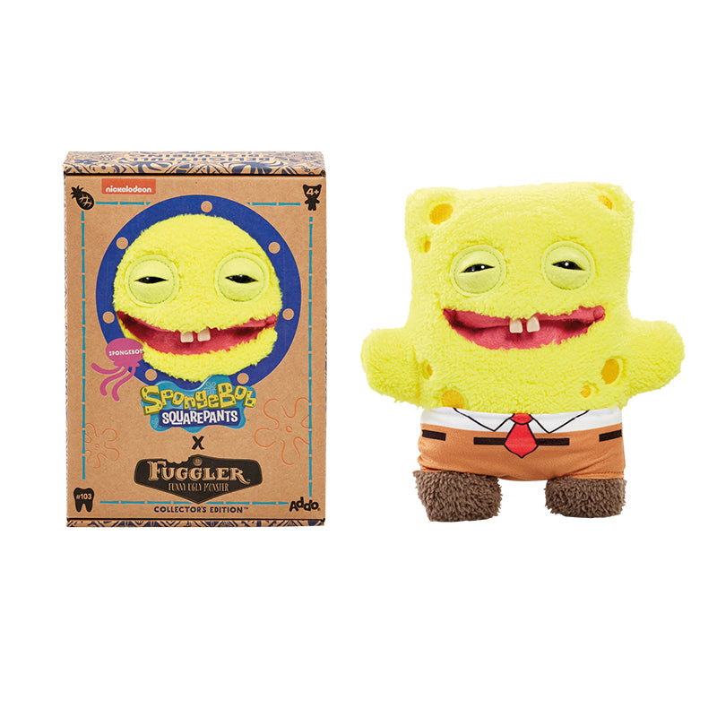 Fuggler Spongebob Squarepants Patrick Star Plush Toy β Funny, Ugly Little Monster β Perfect for Birthdays & Christmas Gifts