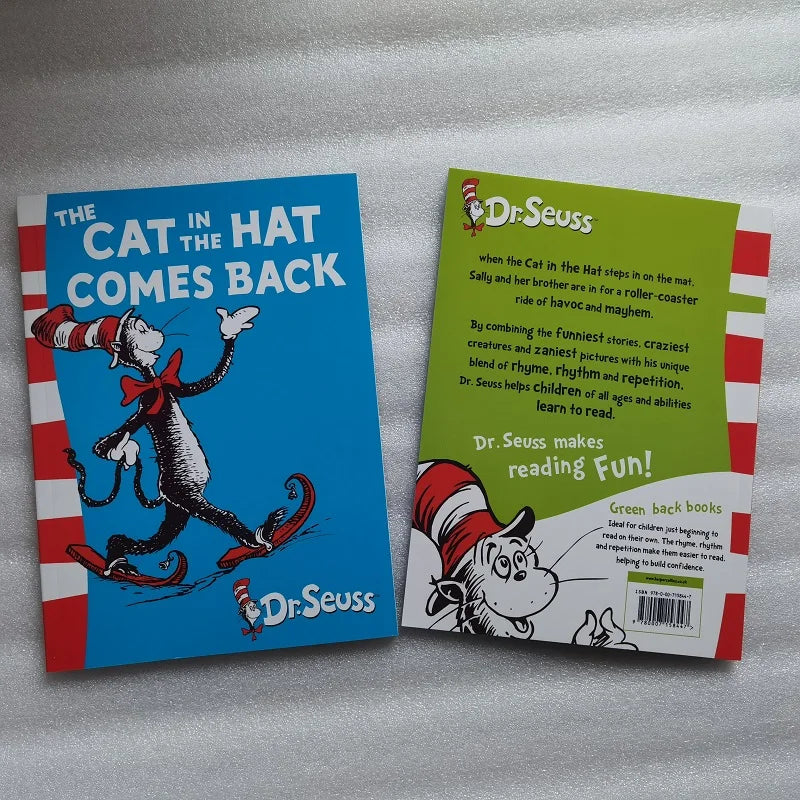 Random 1 Book Dr.Seuss Interesting Story Parent Child Kids Baby Early Education Picture English Books Kids Learning Toys