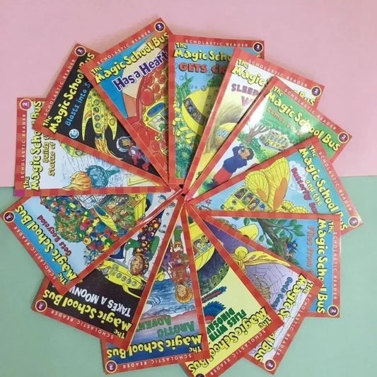 The Magic School Bus 23 Books Science Readers Kids Reading Story Books for Children Book Set Educational Toys New Hot