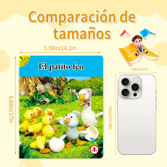 Spanish Set Of 10 Fairy Tale Books Libros Children's Bedtime Stories Companion Reading Color Content For Preschool Learning