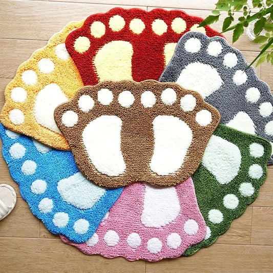 Bathroom Rugs Mats Water Absorbent Non-Slip Mat Used in Bathroom, Shower, Microfiber Bath Mat Machine Bath Mat Bathroom Mat