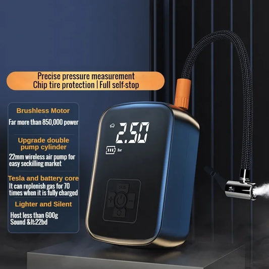 EAFC 150PSI Car Air Compressor Electric Tire Inflator Pump for Motorcycle Bicycle Boat Tyre Balls Multifunction Tire Inflator