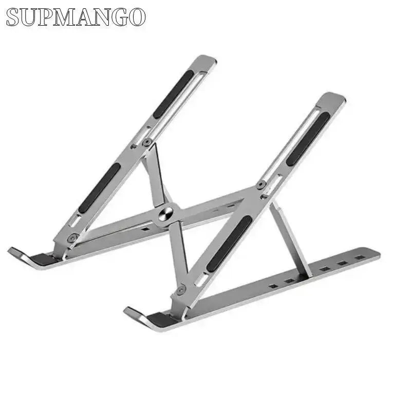 Portable Laptop Stand Aluminum Notebook Support Computer Bracket Macbook Air Pro Holder Accessories Foldable Lap Top Base For Pc