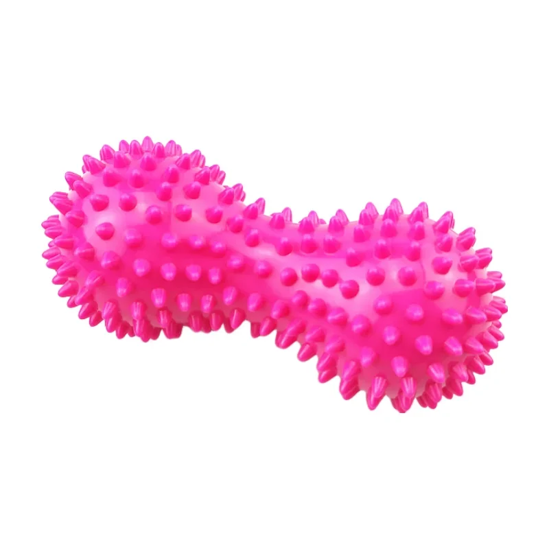1Pc Peanut Massage Spiky Ball Training Grip Muscle Pain Stress Foot Massager Relaxation Roller Myofascial Balls for Plantar Fasc