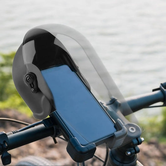 Cell Phone Rain Cover Motorcycle Phone Sunshade Screen Waterproof Visor Sun Hat Phone Mount Sun Shade Extended Sun Visor Helmet