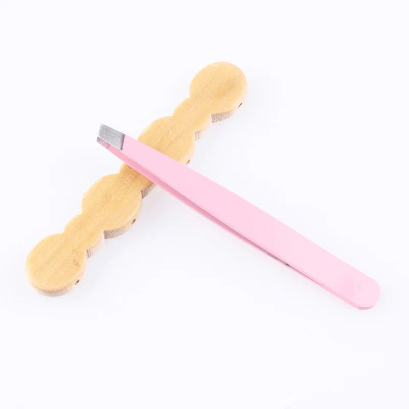 Stainless Steel Eyebrow Tweezers - Precision Hair Removal And Shaping Tool for Women and Men - Durable And Comfortable Grip