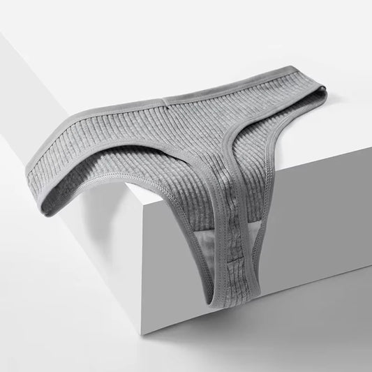 10PCS women's panties Cotton striped bikini panties Sexy sport thong soft, comfortable and breathable pure cotton sexy