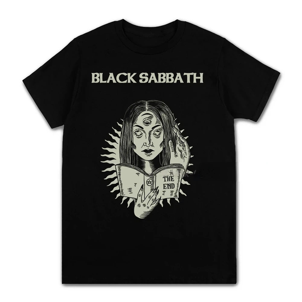 Black Metal Rock Band Graphic T-Shirt - Shattered Faith