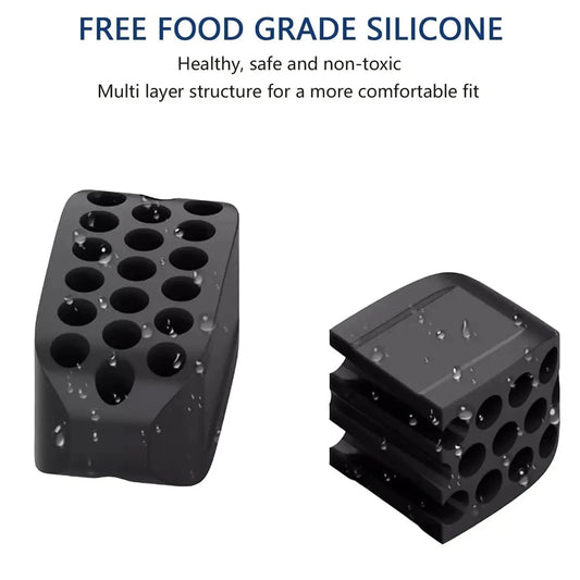 Jawline Exerciser for Man and Woman Silicone Jaw Exerciser Gum Tablets Jaw Trainer & Jaw Exerciser Shaper for Beginner, Intermed