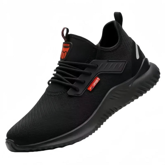 Steel safety shoes designed for men provide durable and stylish protection. Work boots combine functionality with comfort