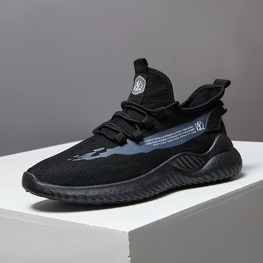 Men Sneakers 2025 Men Tennis Shoes New Fashion Spring and Summer Leisure Walking and Running Breathable Flat Bottom Gym Sports