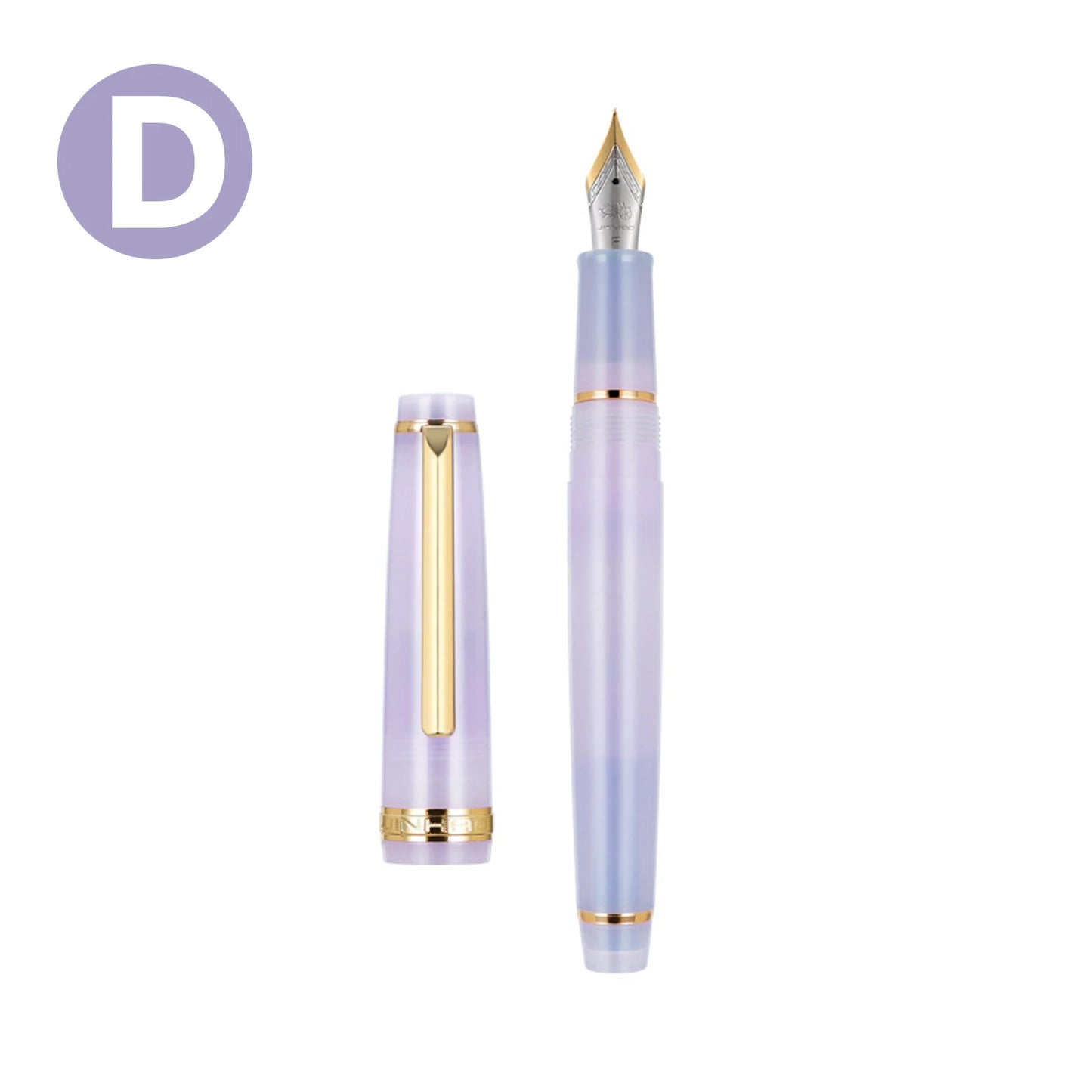 Jinhao 82 Fountain Pen Acrylic Ink Pen Spin Golden sliver clip 0.5mm F Nibs classic Business Office School Supplies Writing Pen