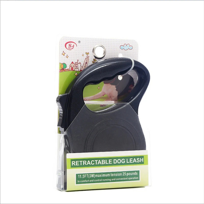 Pet leash pet dog automatic telescopic leash for easy traction bone leash leash walking dog leash