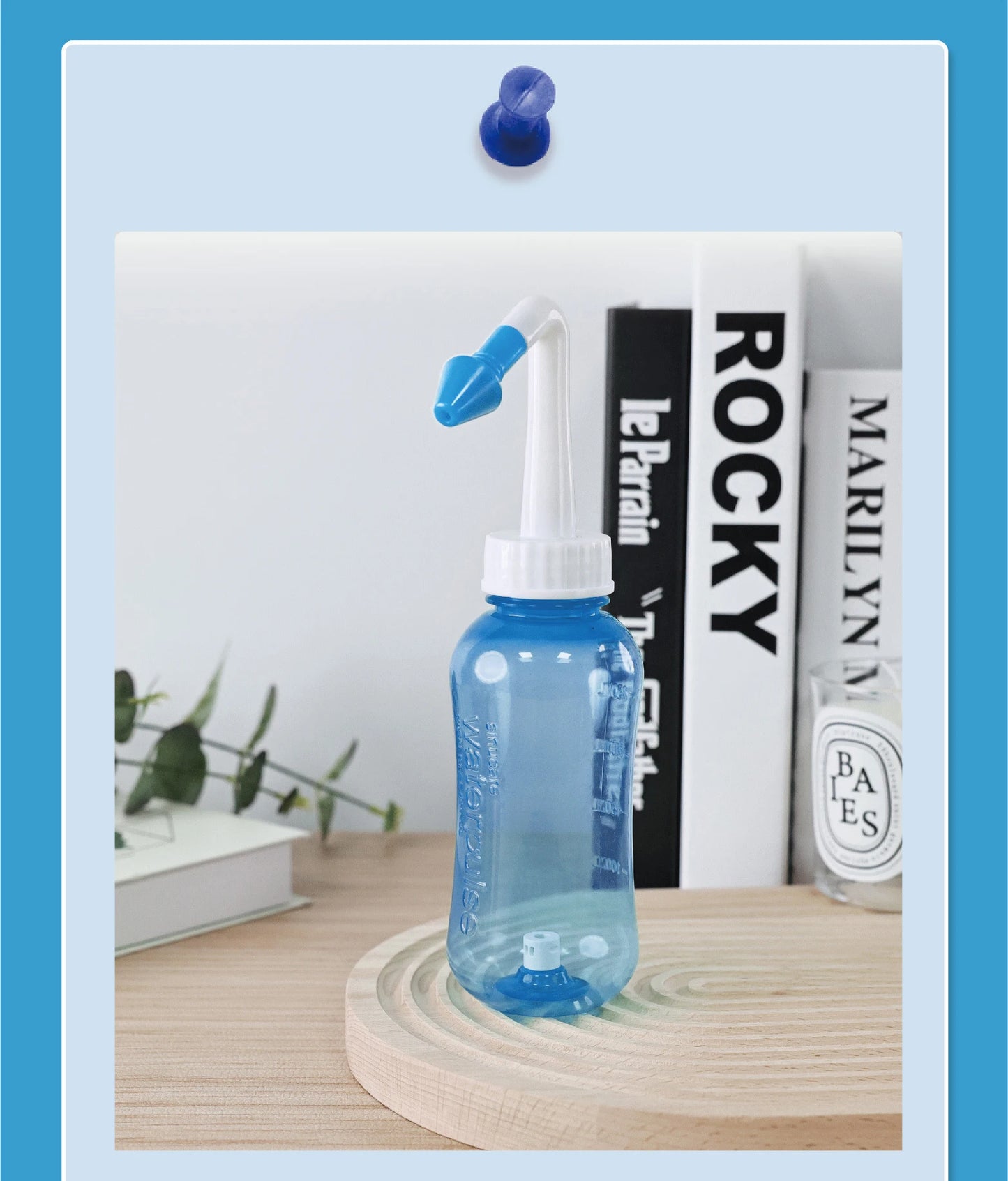 300ml Nasal Wash Cleaner Baby Spray Aspirator Syringe Nasal Wash Baby Irrigator Bottle Sink Rhinitis Treatment Device