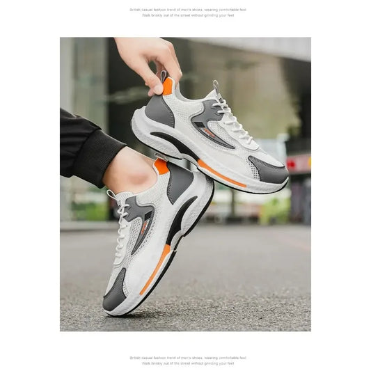 Sneakers for Men Fashion Outsole Male Casual Sport Shoes Man Running Flats Shoes Tenis De Mujer Zapatillas Sapato Masculino