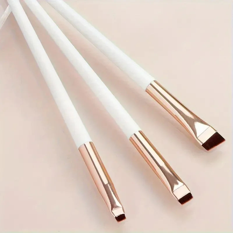 4Pcs Eye Smudge Brush, Fine Soft Makeup Tool, Eyeshadow Brush Set Eyeliner Brush For Blending Eyeshadow Eyeliner, Ideal