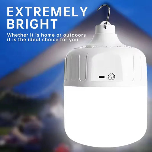 Camping Light Led Bulb USB Rechargeable Emergency Lighting Flashlight Lights Outdoor Picnics Hanging Tent Light