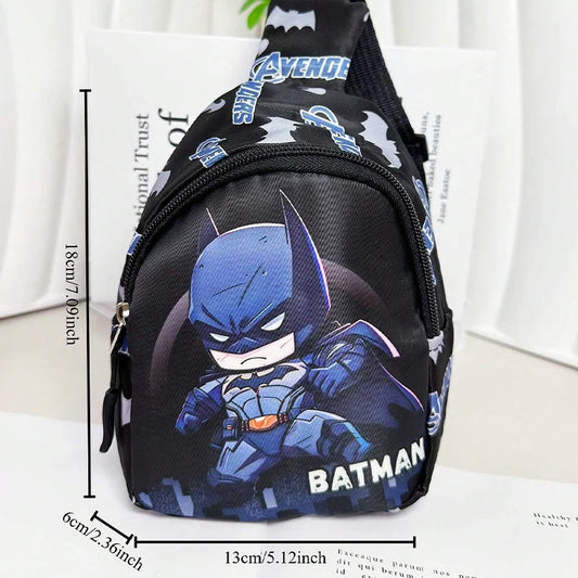 Spider Man Sling Chest Bag, Cartoon Anime Crossbody Bag, Fashionable Casual Shoulder Bag with Coin Purse for Daily Travel