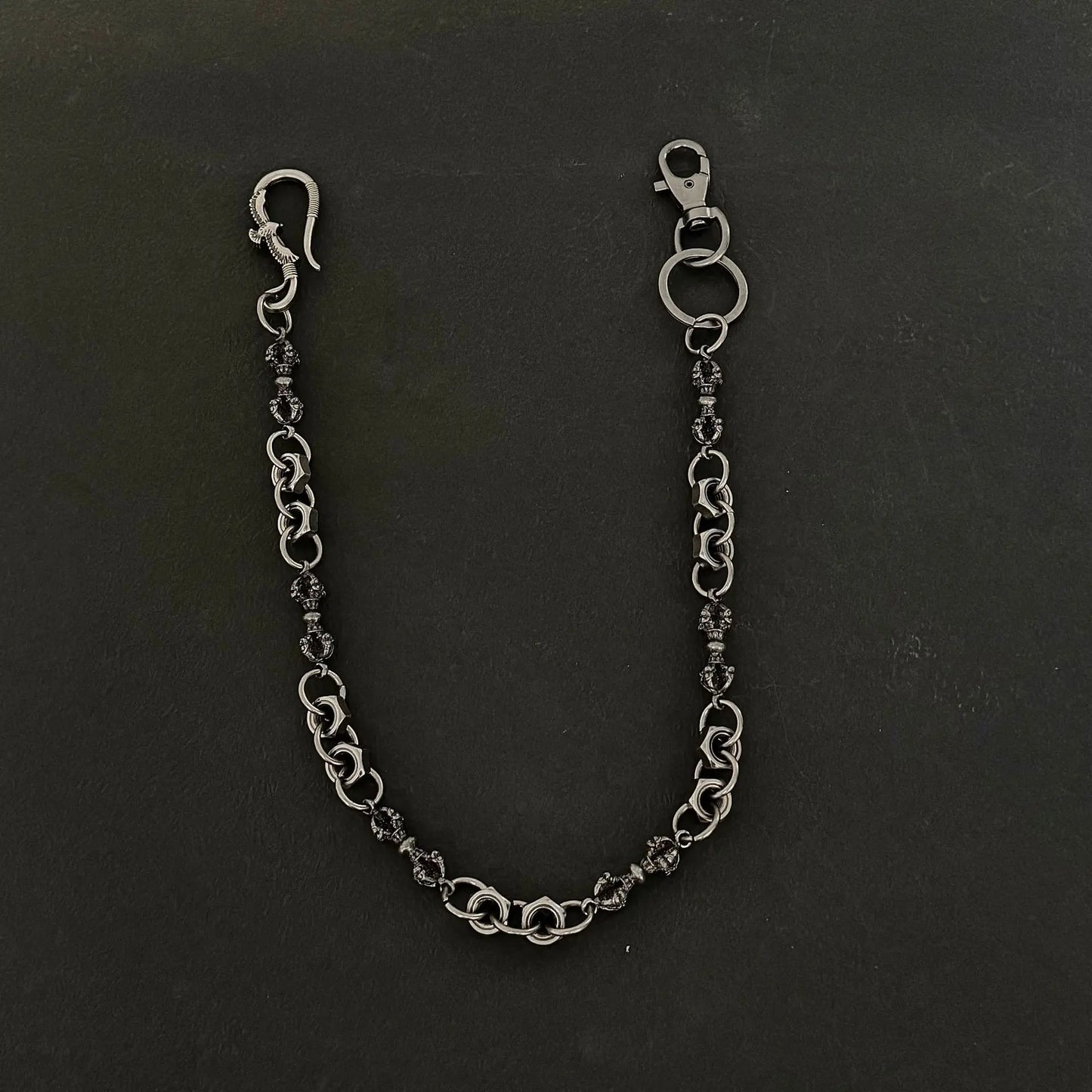 Trouser Chains for Men Pants Chain Jean Belt Biker Wallet Chain Eagle Charm for Men Hip Hop Punk Heavy Goth Accessories