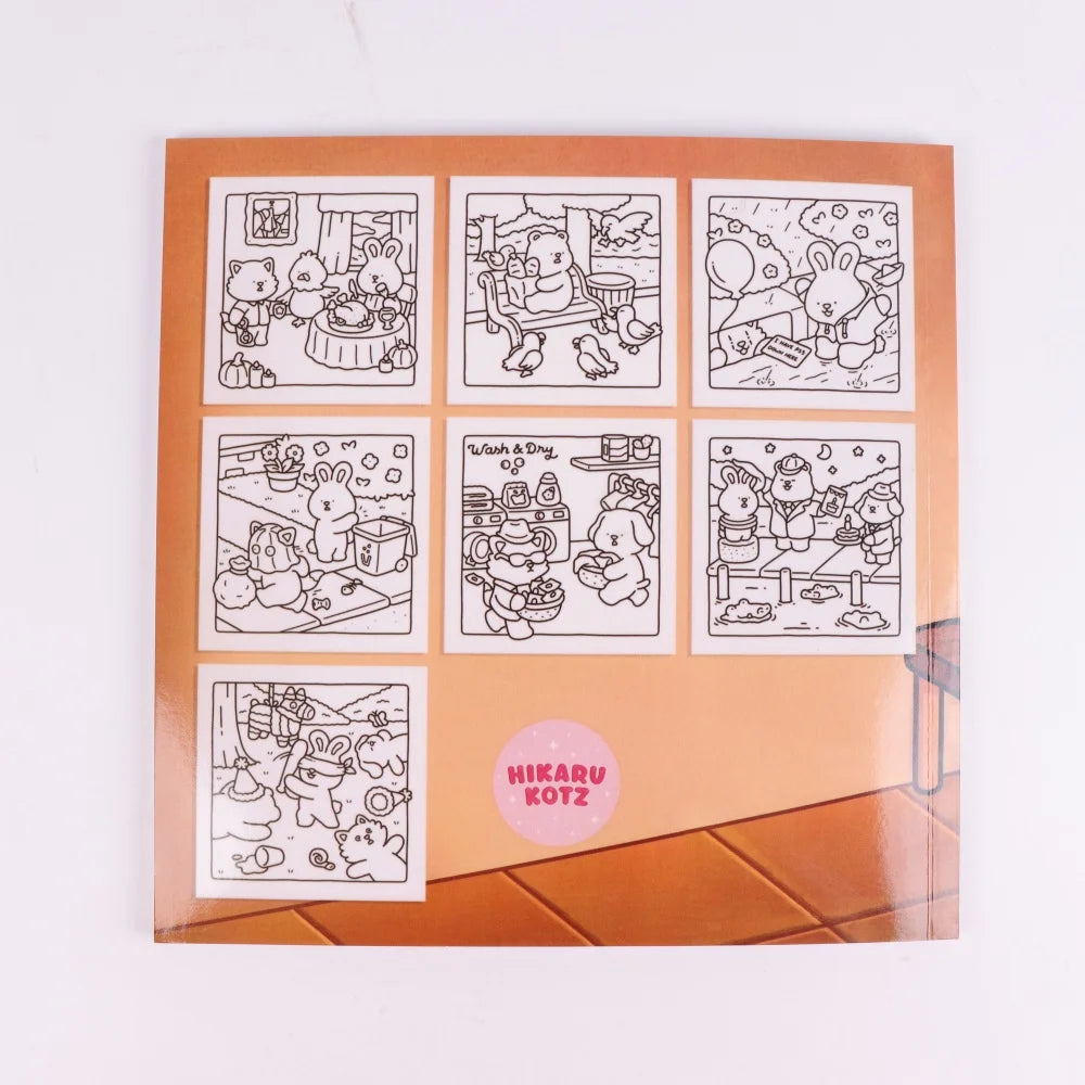 Silly Crimes: Cozy and Funny Coloring Book for Adults and Teens