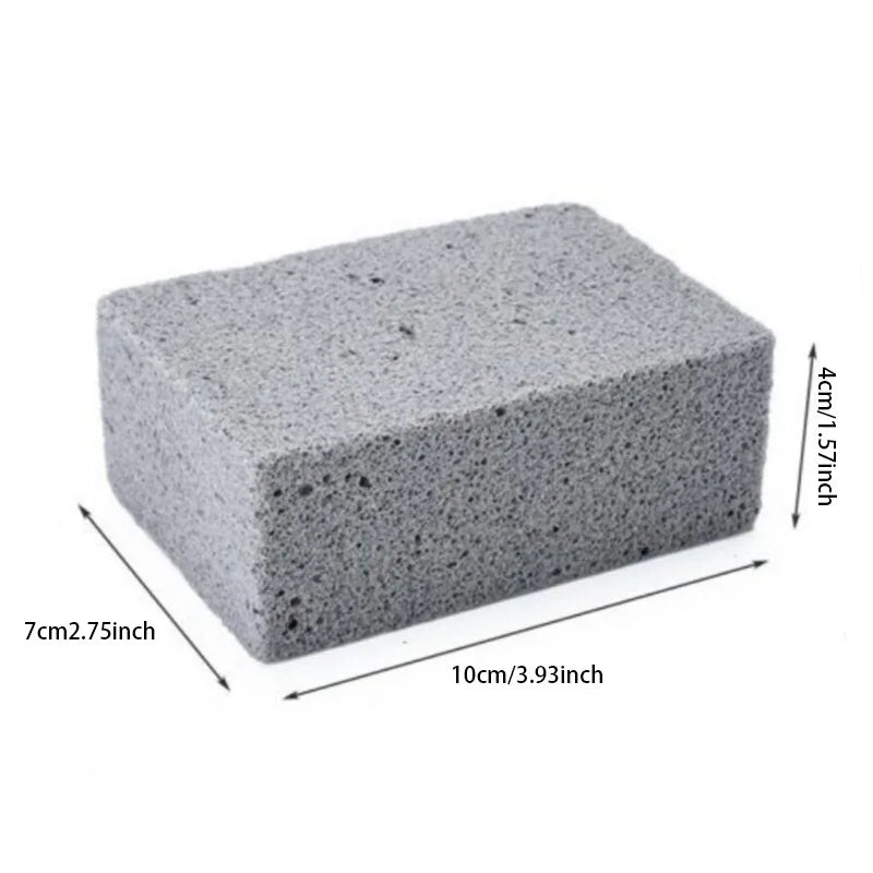 BBQ Grill Cleaning Brush Brick Block Barbecue Cleaning Stone Pumice Brick For Barbecue Rack Outdoor Kitchen BBQ Tools 2024 New