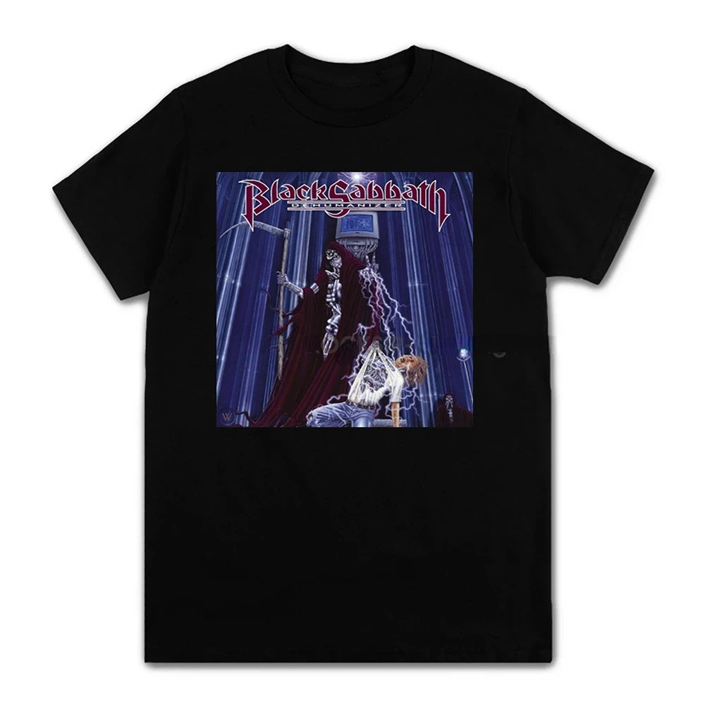 Black Metal Rock Band Graphic T-Shirt - Nocturnal Scream