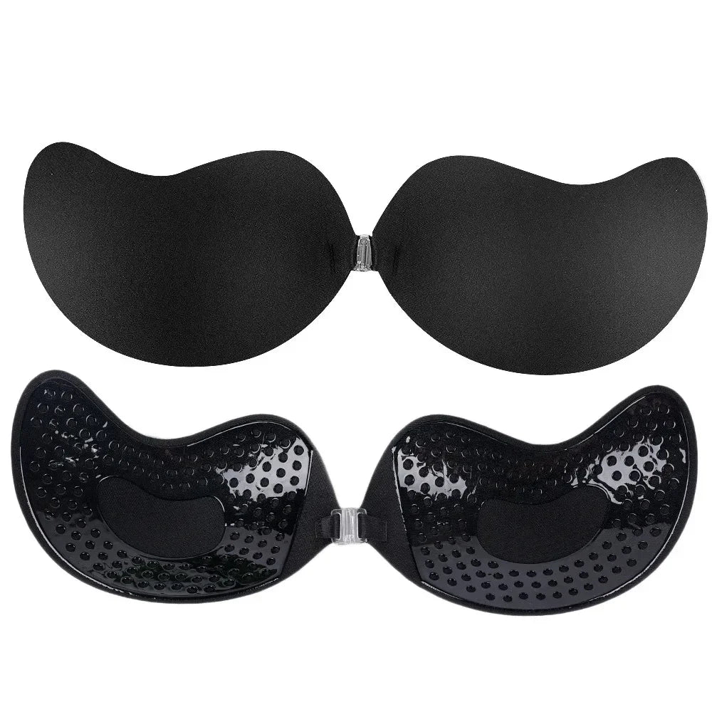 1 Piece Invisible Adhesive Lift Bra, Convex Enhancer Strapless Seamless Lingerie Accessory