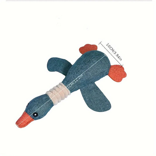 New Pet Toys, Wild Goose, Sound-Resistant, Bite-Resistant, Teeth-Cleaning, Dog and Cat Pet Supplies