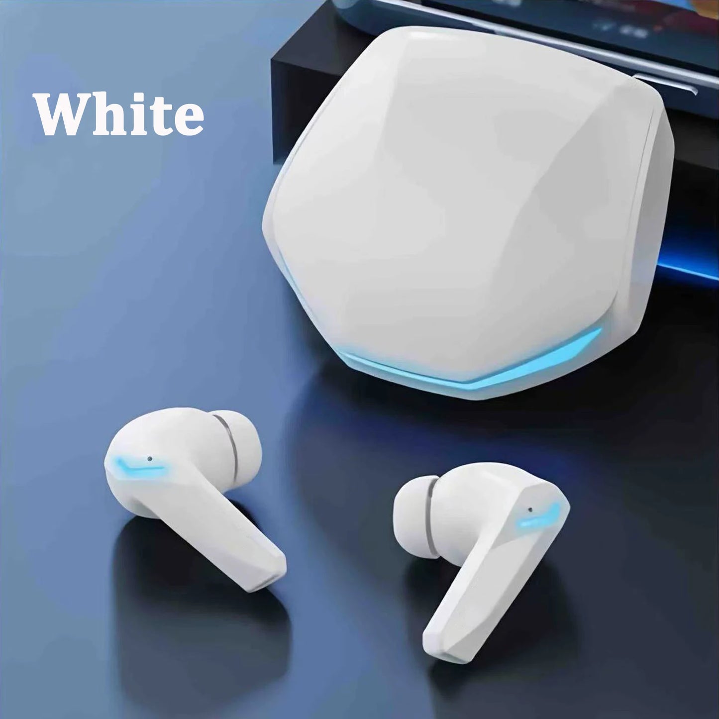GM02 Bluetooth 5.3 Earphones Sports Headset Wireless In-Ear Gaming with Mic Dual Mode Music Headphones New