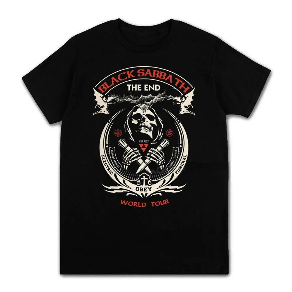 Black Metal Rock Band Graphic T-Shirt - Serpent Choir