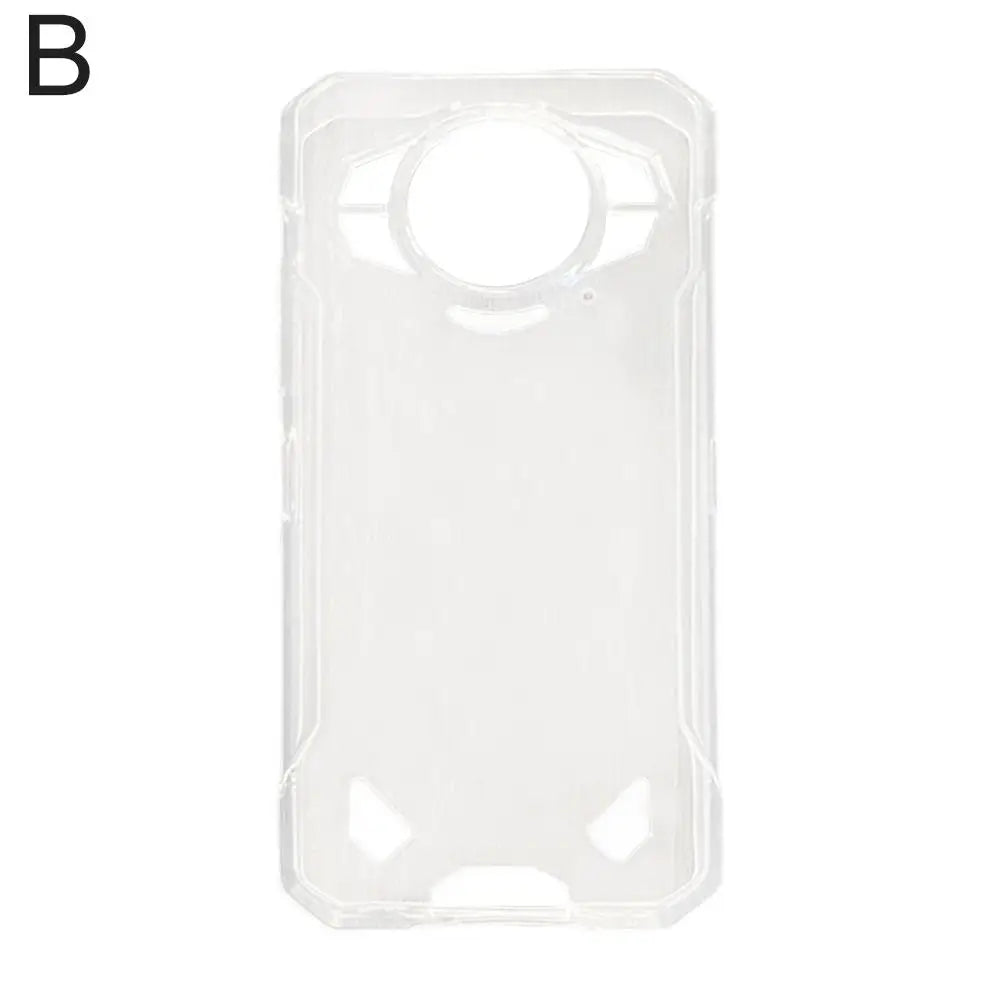 Case For Doogee S200 5G Black/ Transparent Phone Cover For Doogee S 200 Protective Shell Back Cases Funda