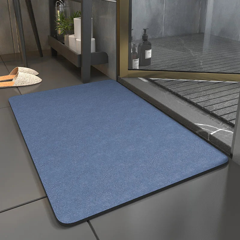Bathroom Mats Diatomaceous Soft Mats Bathroom Quick Dry Water-absorbing Mats Toilet Non-slip Foot Mats Carpet Door Mats Bath Rug