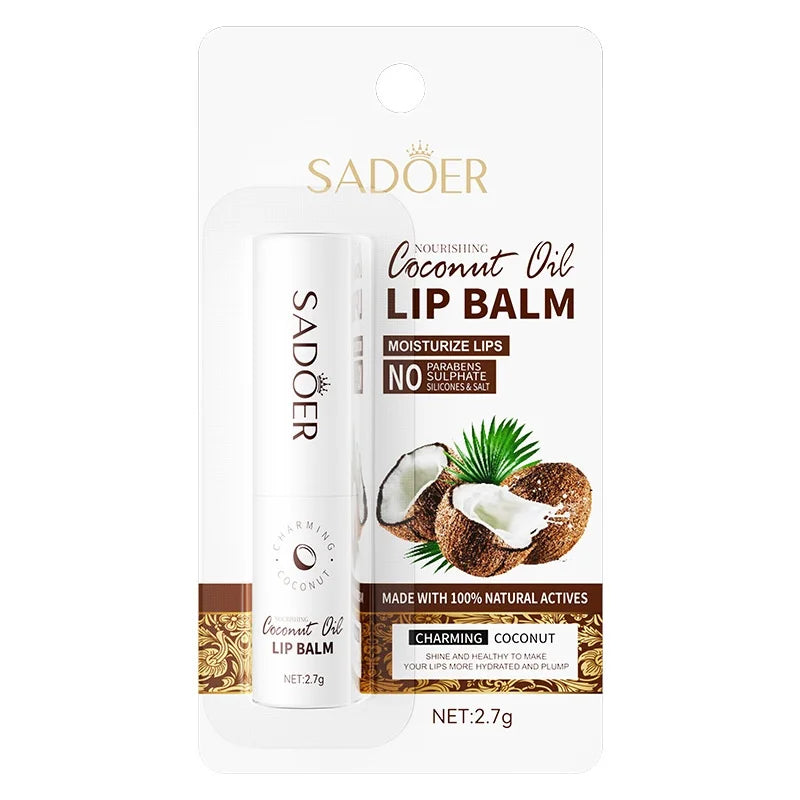SADOER Aloe/Coconut /Vitamin C Anti-wrinkle Moisture Lip Balm 2.7g