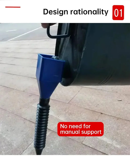 Plastic Car Motorcycle Refueling Gasoline Engine Oil Funnel Filter Conveying Tool Oil Change Funnel Accessories