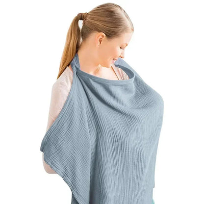 Breathable Nursing Cover – Adjustable Breastfeeding Apron for Outdoor Privacy