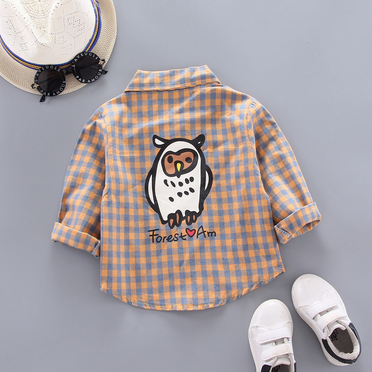 Kids Shirt Clothes Spring Thin Blouses Clothing Infant Boy Striped Cotton Tops 1 2 3 4 Years Kids Long Sleeves Shirt