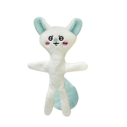 Chiikawa Kawaii Plush Keychain – 10cm Hachiware Cartoon Doll Accessory