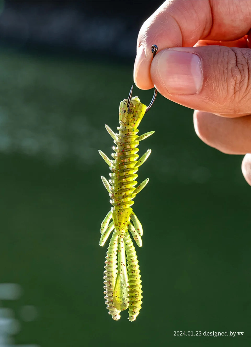 LINNHUE Floating Soft Shrimp Fishing Bait NED Rig Wobblers Shrimp Swim Lure Jig Salt Silicone Swimbait with Fish Attractant