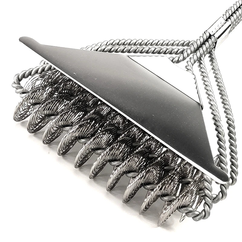 Grill Brush and Scraper, Best BBQ Cleaner, Perfect Tools for All Grill Types, Including Weber, Ideal Barbecue Accessories
