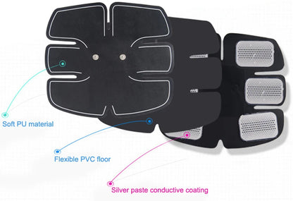 Wireless EMS Muscle Stimulator ABS Abdominal Muscle Trainer Toner Body Fitness Hip Trainer Shaping Patch Sliming Trainer Unisex