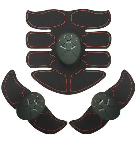 Wireless EMS Muscle Stimulator ABS Abdominal Muscle Trainer Toner Body Fitness Hip Trainer Shaping Patch Sliming Trainer Unisex
