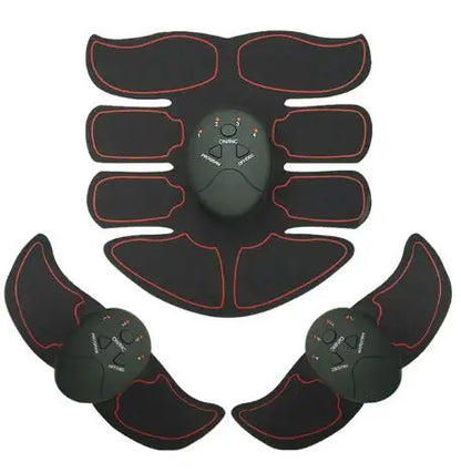 Wireless EMS Muscle Stimulator ABS Abdominal Muscle Trainer Toner Body Fitness Hip Trainer Shaping Patch Sliming Trainer Unisex
