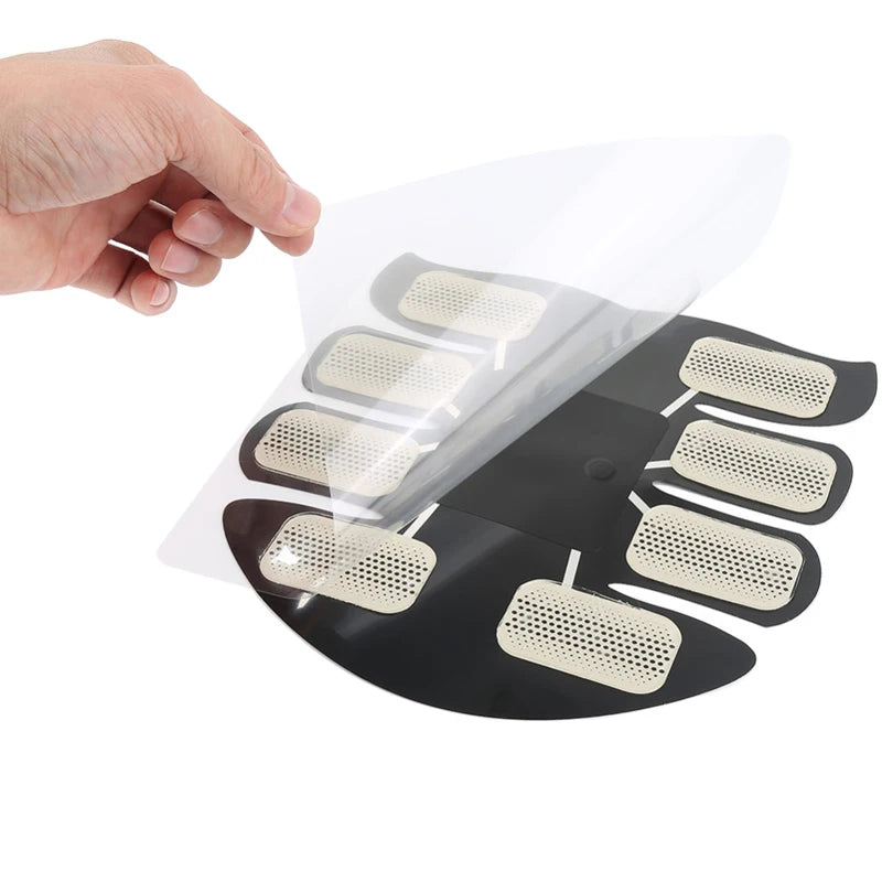 Wireless EMS Muscle Stimulator ABS Abdominal Muscle Trainer Toner Body Fitness Hip Trainer Shaping Patch Sliming Trainer Unisex