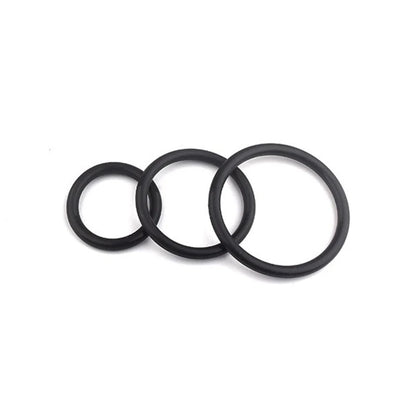 WAKEWAY 3/4PCS Penis Ring Penis Ring Condom Penis Trainer Delayed Ejaculation High Elasticity Durable Toy for Men
