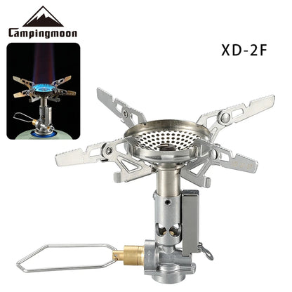 Campingmoon Adjustable mini Camping accessories portable camping gas Stove