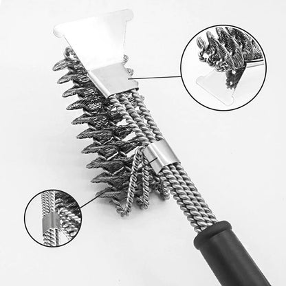 Grill Brush and Scraper, Best BBQ Cleaner, Perfect Tools for All Grill Types, Including Weber, Ideal Barbecue Accessories