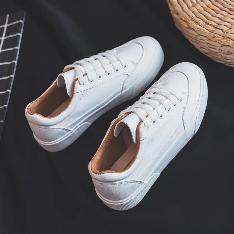 Women Sneakers Fashion Woman's Shoes Spring Trend Casual Sport Shoes For Women New Comfort White Vulcanized Platform Shoes
