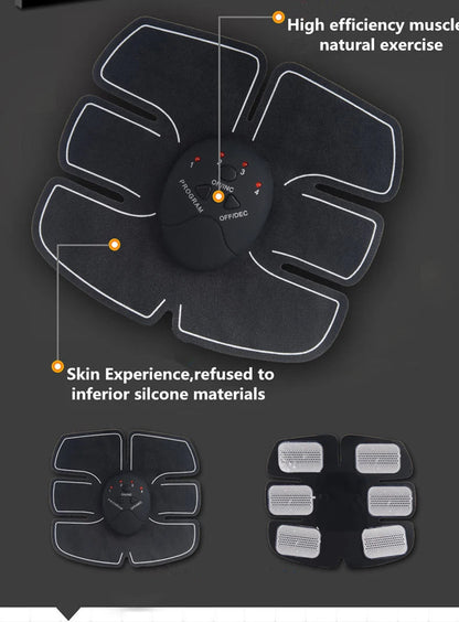 Wireless EMS Muscle Stimulator ABS Abdominal Muscle Trainer Toner Body Fitness Hip Trainer Shaping Patch Sliming Trainer Unisex