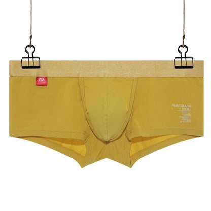 Open Front Underwear Men Cotton Sexy Men's Boxer Shorts Panties Breathable Pouch Bulge Underpants Male