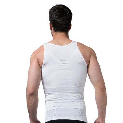 Slimming Vest Men's Slimming Underwear Body Shaper Waist Cincher Corset Men Shaper Vest Body Slimming Tummy Belly Body Shapewear